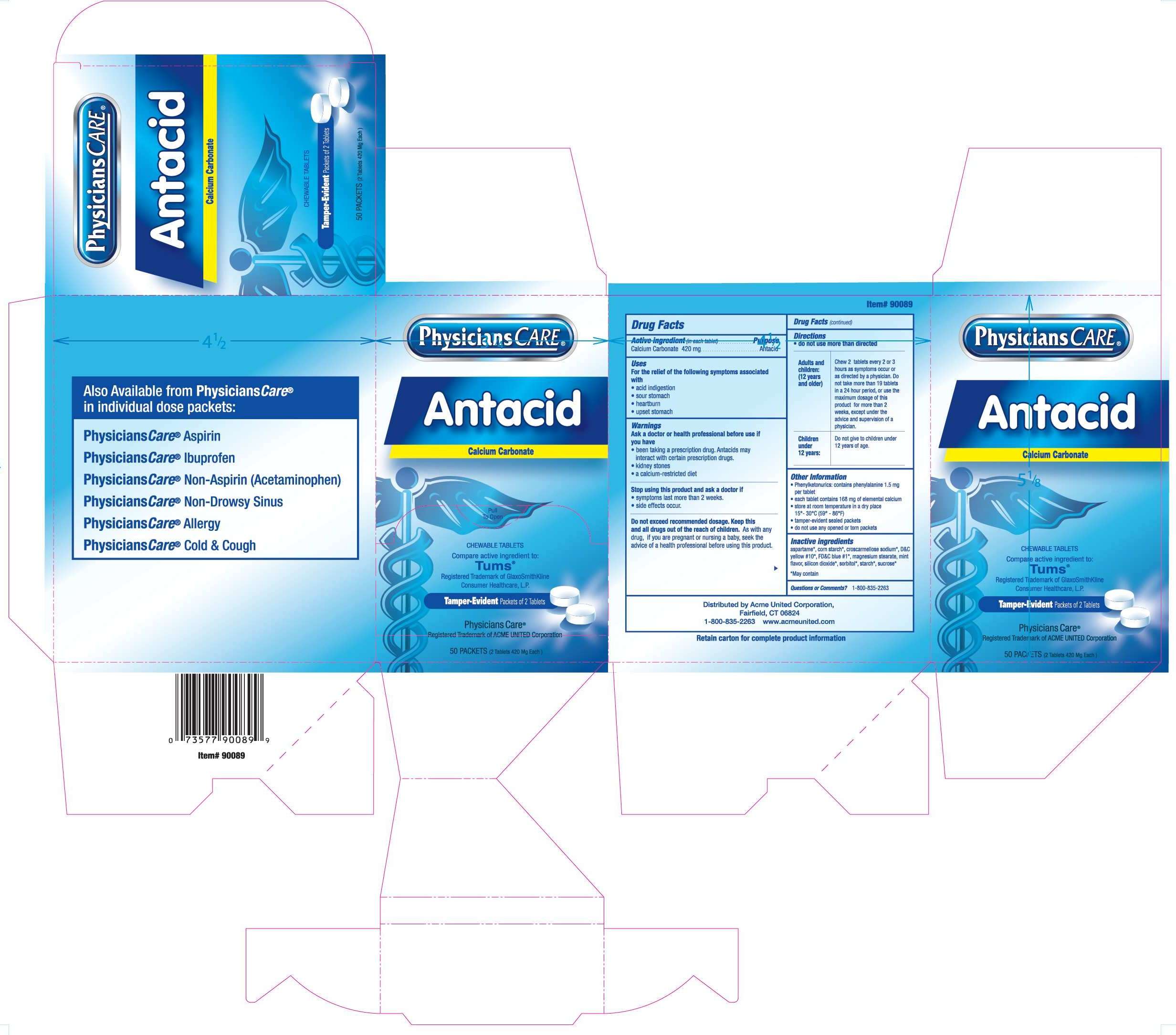 PhysiciansCare Antacid